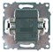 Переключатель 1-клавишный (механизм), STEKKER GLS10-7105-01, 250V, 10А, серия Катрин, белый 39572 - фото 179262