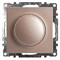 Выключатель диммирующий TRIAC(механизм), STEKKER GLS10-7106-02, 250V, 500W, серия Катрин, шампань 39601 - фото 179264