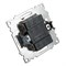 Переключатель 1-клавишный (механизм), STEKKER GLS10-7105-03, 250V, 10А, серия Катрин, серебро 39576 - фото 179329