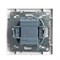 Переключатель 1-клавишный STEKKER  PSW10-9005-01, 250В, 10А, серия Эрна, белый 39617 - фото 179449