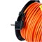 Удлинитель на пластиковой катушке Stekker STD02-41-50  50м, 4 гнезда с/з 3*1, оранжевый, серия Standart (UG) 39709 - фото 179986