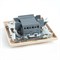 Переключатель 2-клавишный STEKKER  PSW10-9008-02, 250В, 10А, серия Эрна, слоновая кость 39920 - фото 180609