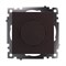 Выключатель диммирующий TRIAC(механизм), STEKKER GLS10-7106-04, 250V, 500W, серия Катрин, шоколад 49017 - фото 180917
