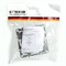 Розетка компьютерная 1-местная RJ-45 (механизм), STEKKER PST00-9107-03, серия Эрна, черный 49151 - фото 181709