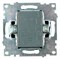 Переключатель перекрестный 1-клавишный (механизм), STEKKER GLS10-7110-05, 250V, 10А, серия Катрин, черный 49177 - фото 181976