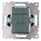 Переключатель 2-клавишный (механизм), STEKKER GLS10-7107-05, 250V, 10А, серия Катрин, черный 49167 - фото 182032