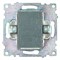 Переключатель перекрестный 1-клавишный (механизм), STEKKER GLS10-7110-01, 250V, 10А, серия Катрин, белый 49176 - фото 182038