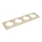 Рамка 4-местная горизонтальная STEKKER, PFR00-9014-02, серия Эрна Элегант, слоновая кость 49669 - фото 183413