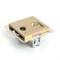 Розетка TV + компьютерная RJ-45 (механизм), STEKKER, GLS00-7106-08, серия Катрин, золото 49230 - фото 183481