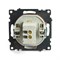 Розетка 2-местная USB (механизм), STEKKER, GLS10-7115-08, 250В, 2,1А, серия Катрин, золото 49229 - фото 183528