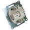 Розетка компьютерная 2-местная RJ-45 (механизм) STEKKER GLS00-7109-03 , серия Катрин, серебро 50005 - фото 184697