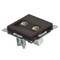 Розетка компьютерная 2-местная RJ-45 (механизм) STEKKER GLS00-7109-04, серия Катрин, шоколад 50006 - фото 184711