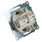 Розетка компьютерная 2-местная RJ-45 (механизм) STEKKER GLS00-7109-04, серия Катрин, шоколад 50006 - фото 184716