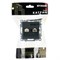 Розетка компьютерная 2-местная RJ-45 (механизм) ,STEKKER ,GLS00-7109-05, серия Катрин, черный 50007 - фото 184735