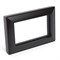 Рамка  2-местная (без перемычки),  пластик, STEKKER, PFR00-7012-05 , серия Катрин, черный 50046 - фото 184749