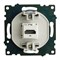 Розетка HDMI 2.1, Type A (механизм), STEKKER GLS00-7118-03, серия Катрин, серебро 50061 - фото 184809
