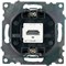 Розетка HDMI 2.1, Type A  (механизм), STEKKER GLS00-7118-05, серия Катрин, черный 50062 - фото 184817