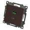 Розетка 2-местная USB + type C, STEKKER GLS10-7116-04, 250В, 3А, max 20W,серия Катрин, шоколад 50057 - фото 184832