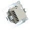 Розетка 2-местная USB + type C (механизм)), STEKKER GLS10-7116-03 , 250B, 3А, max 20W, серия Катрин, серебро 50054 - фото 184876