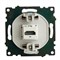 Розетка HDMI 2.1, Type A (механизм), STEKKER GLS00-7118-04, серия Катрин, шоколад 50064 - фото 184888