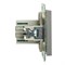 Розетка 2-местная USB (механизм), 250В, 2,1А, серия Катрин, графит, GLS10-7115-06 49422 - фото 184950