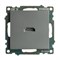 Розетка HDMI 2.1, Type A (механизм), серия Катрин, графит, GLS00-7118-06 50059 - фото 185065