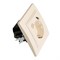 Розетка 1-местная с/з STEKKER, PST16-9016-02, 250В, 16А с USB+ type C, серия Эрна, слоновая кость 50077 - фото 185605