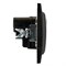 Розетка 1-местная с/з STEKKER, PST16-9016-03, 250В, 16А с USB+ type C, серия Эрна, черный 50078 - фото 185628