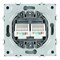 Розетка компьютерная 2-местная RJ-45 (механизм), STEKKER, серия Эмили, RST00-5111-10, платиново-серый, soft touch 49952 - фото 186034