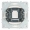 Заглушка (механизм), серия Эмили, белый фарфор, soft touch, RST00-5116-01 49883 - фото 186228