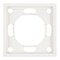 Рамка STEKKER, PFR00-5001-01 1-местная, серия Эмили, белый фарфор, soft touch 49884 - фото 186240