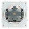 Розетка 1-местная с крышкой с защ. штор, STEKKER, с/з, IP42, 250В, 16А, серия Эмили, RST16-5112-01, белый фарфор, soft touch 49881 - фото 186249
