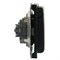 RST16-5113-05 Розетка 1-местная с крышкой с защ. штор STEKKER, б/з, IP42, 250В, 16А, серия Эмили, RST16-5113-05, черный уголь, soft touch 49852 - фото 186406