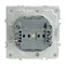 Розетка 1-местная с крышкой с защ. штор, STEKKER, б/з, IP42, 250В, 16А, серия Эмили, RST16-5113-01, белый фарфор, soft touch 49878 - фото 186680