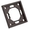 Рамка STEKKER, PFR00-5001-09 1-местная, серия Эмили, антрацит, soft touch 49936 - фото 186719