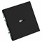 Розетка HDMI 2.0 Type A (механизм), серия Эмили, STEKKER, RST00-5118-05, черный уголь, soft touch 50171 - фото 187201