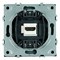 Розетка HDMI 2.0 Type A (механизм), серия Эмили, STEKKER, RST00-5118-05, черный уголь, soft touch 50171 - фото 187204