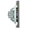 Розетка HDMI 2.0 Type A (механизм), серия Эмили, STEKKER, RST00-5118-10, платиново-серый, soft touch 50170 - фото 187209
