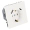 Розетка 1-местная з/ш с/з 16А + USB + Type C (механизм), Stekker, 250В, 20W, серия Эмили, белый фарфор, soft-touch, RST16-5119-01 50217 - фото 187531