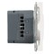 Розетка 1-местная з/ш с/з 16А + USB + Type C (механизм), Stekker, 250В, 20W, серия Эмили, белый фарфор, soft-touch, RST16-5119-01 50217 - фото 187532