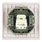 Розетка компьютерная 1-местная RJ-45 (механизм), STEKKER, серия Мия, RST00-3117-08, пудровый жемчуг 50480 - фото 188964