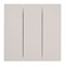 Выключатель 3-клавишный (механизм), STEKKER, 250В, 10А, серия Мия, RSW10-3108-08, пудровый жемчуг 50474 - фото 190543