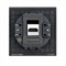 Розетка HDMI 2.0 Type A (механизм), STEKKER, серия Мия, RST00-3118-05, черный бархат 50828 - фото 190858