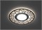 Светильник встраиваемый с LED подсветкой Feron CD990 потолочный MR16 G5.3 белый 32669 - фото 191059
