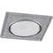 Светильник встраиваемый с белой LED подсветкой Feron CD4040 потолочный GX53 без лампы, серебро,  хром 40517 - фото 191490