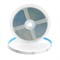 Светодиодная COB лента Feron LS530 320SMD(2110) 10Вт/м 24V 5000*8*1.8мм IP20, синий 48267 - фото 194838