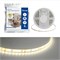 Светодиодная LED лента Feron LS511, 120SMD(2835)/м 11Вт/м 24V 5000*8*1.22мм 3000К IP65 51634 - фото 195843